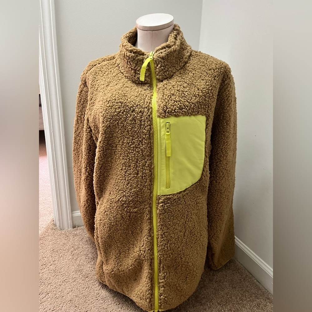 Teddy Zip Up Coat